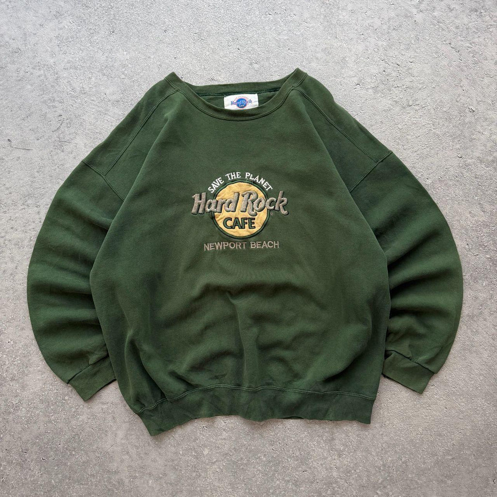 90's Hard Rock Cafe Sweater (Women's XL)