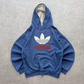 90's Adidas Hoodie - (Women's M)