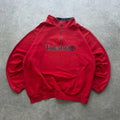 90's Timberland 1/4 Zip Sweater (L)