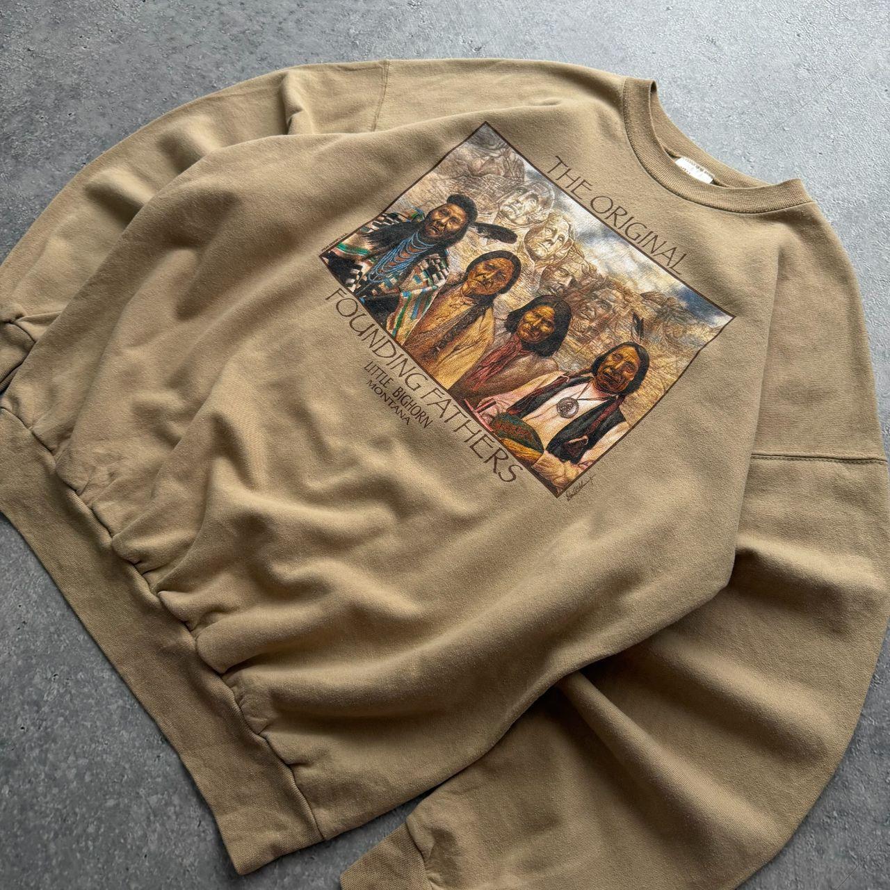 90's Vintage Graphic Sweater (XL)
