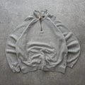 Vintage Carhartt Quarter Zip Sweatshirt – XL