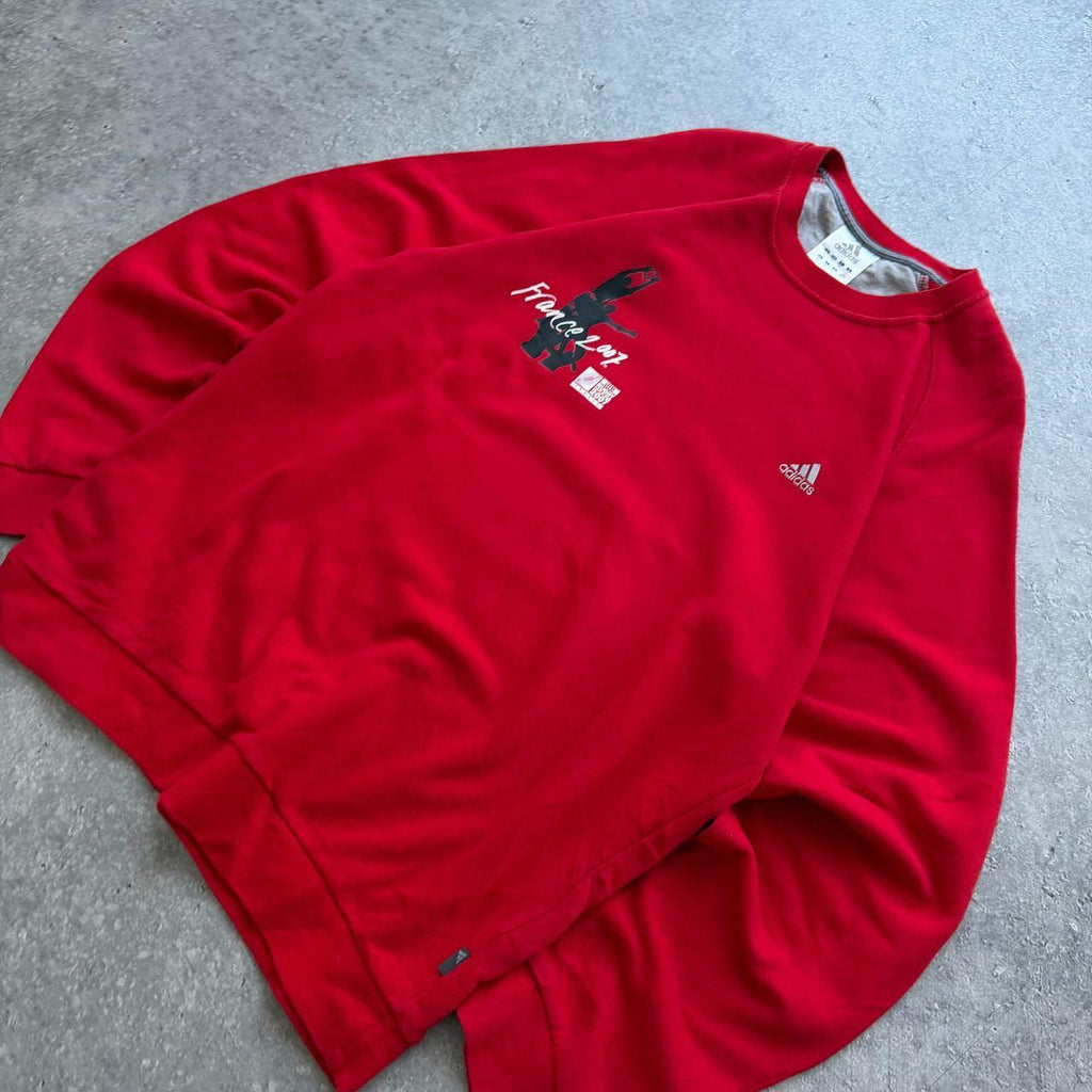 2007 France Rugby Tour Adidas Sweater (M)