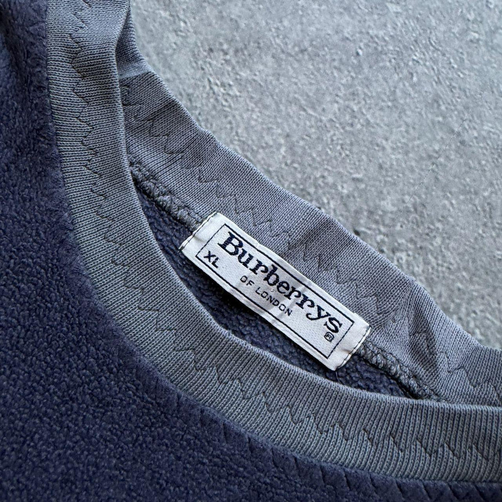 1996 Burberrys Blues Fleece Sweater (Women’s XL)