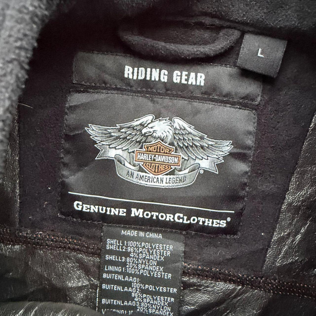 Vintage Early 00's Harley Davidson Riding Jacket - Large