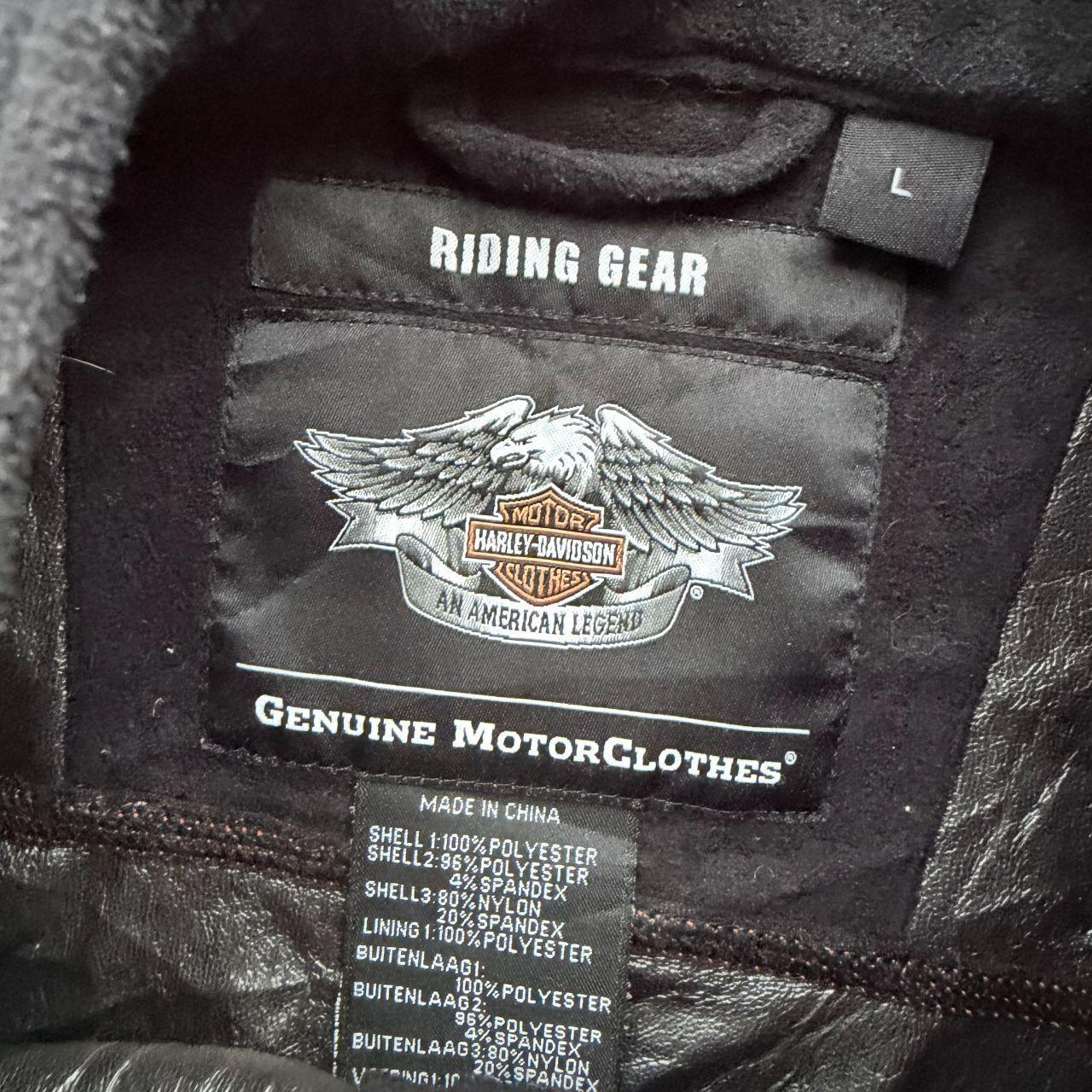 Vintage Early 00's Harley Davidson Riding Jacket - Large
