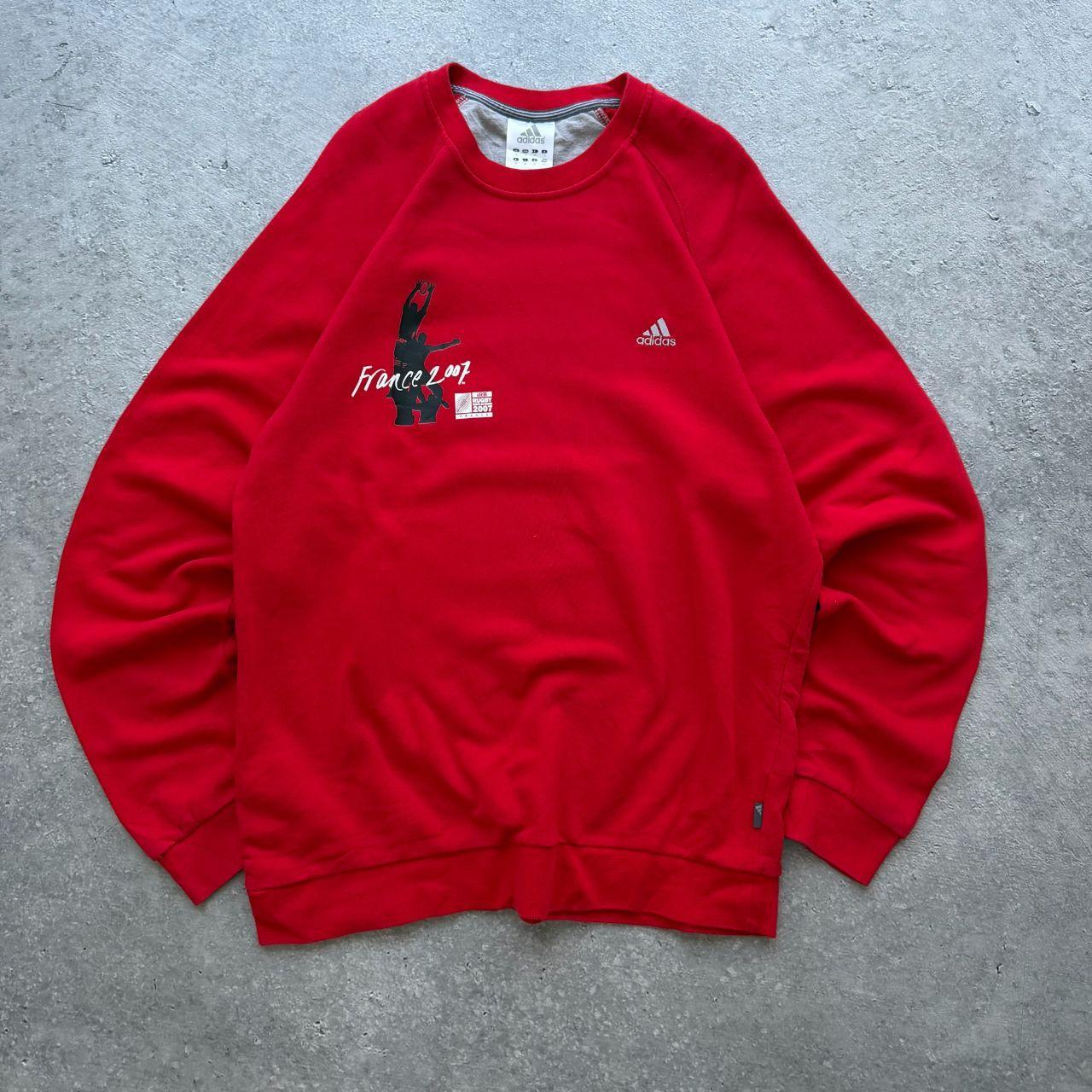 2007 France Rugby Tour Adidas Sweater (M)
