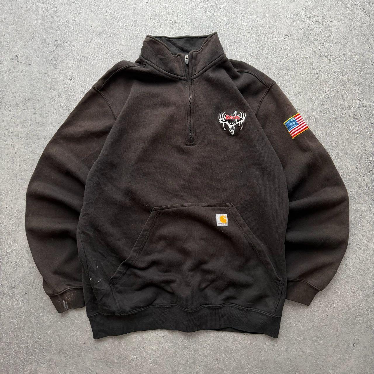 Vintage Carhartt Quarter Zip Sweater (L)