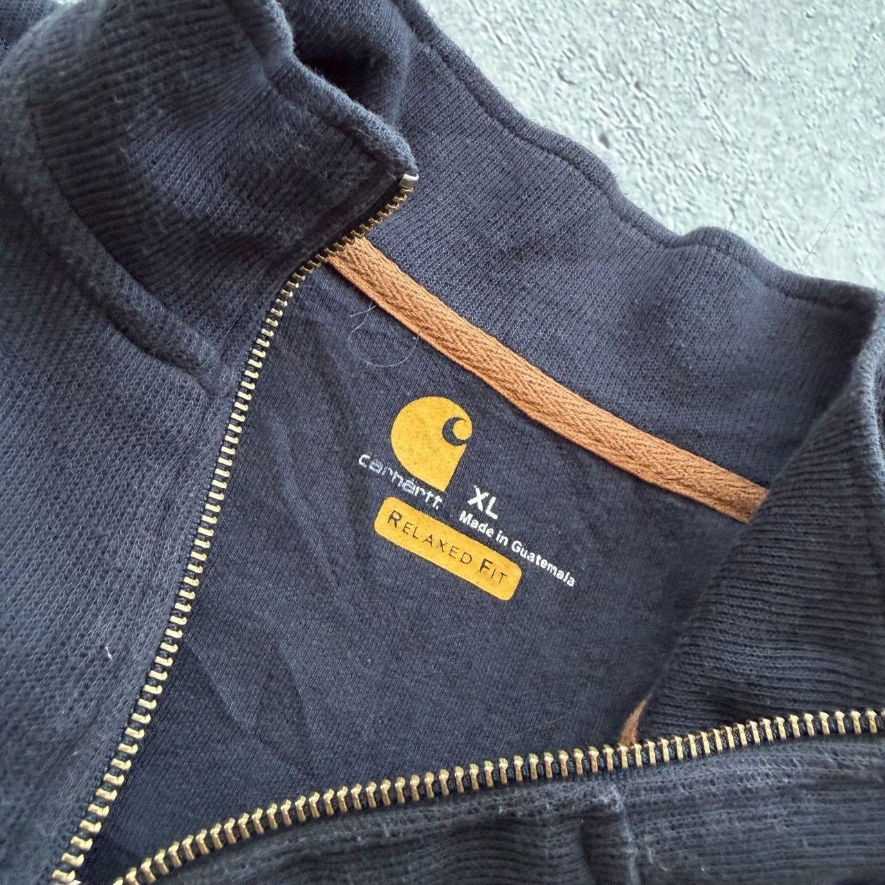Vintage Carhartt Qtr Zip Sweater (XL)