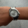 Y2K Style Twist Watch - White Dial