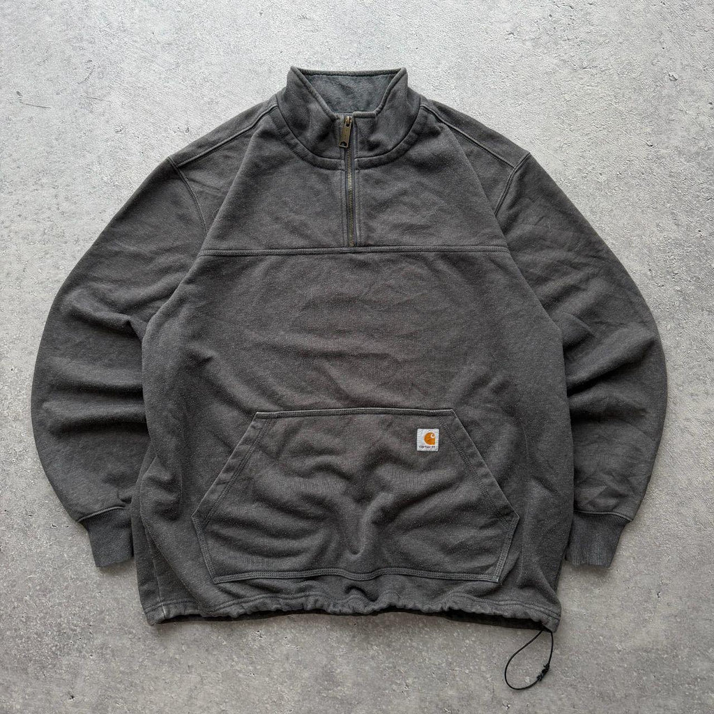 Vintage Carhartt Qtr Zip Sweater (XL)