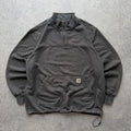 Vintage Carhartt Qtr Zip Sweater (XL)