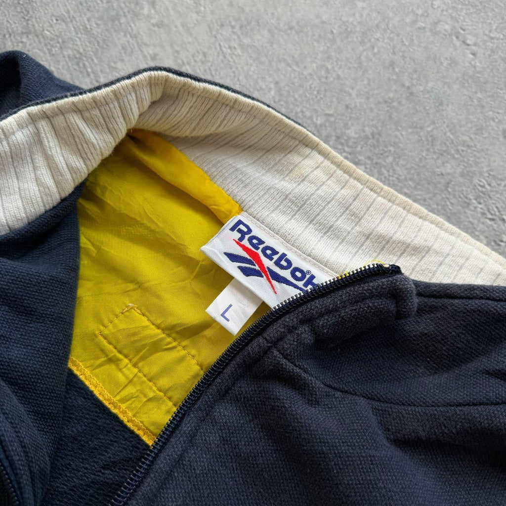 90's Reebok 1/4 Zip Sweater (L)