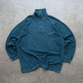 90's Nike Fleece Quarter Zip Sweater (XL)