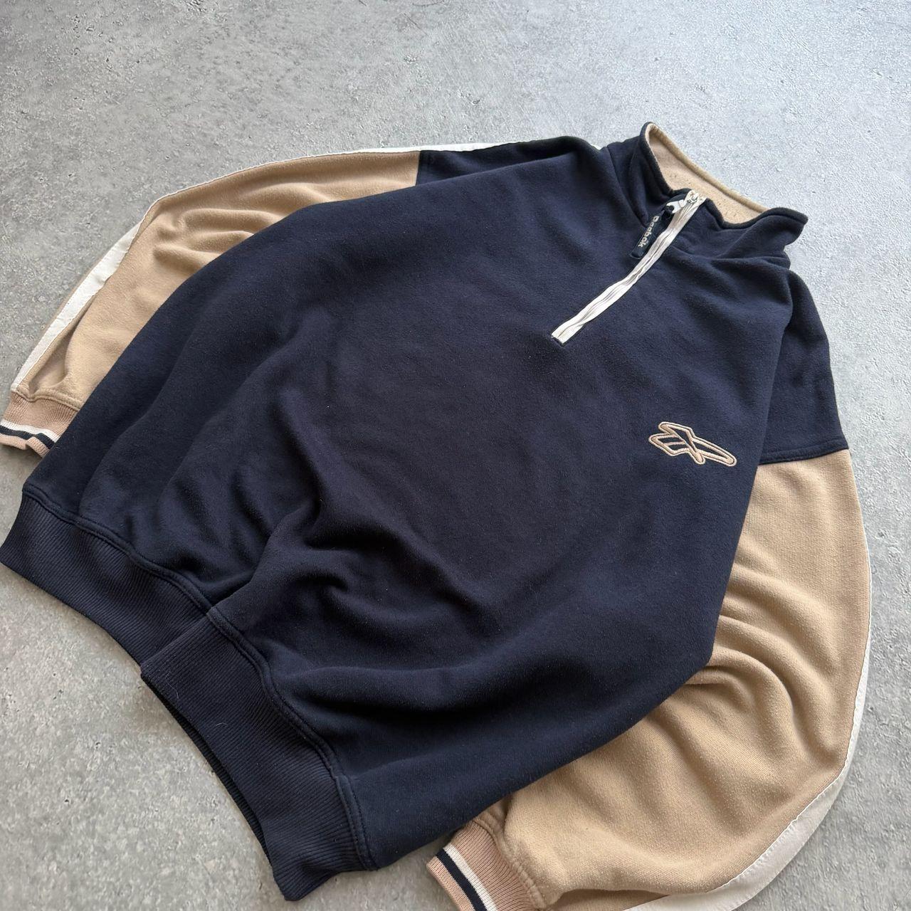 90’s Reebok 1/4 Zip Sweater (L)