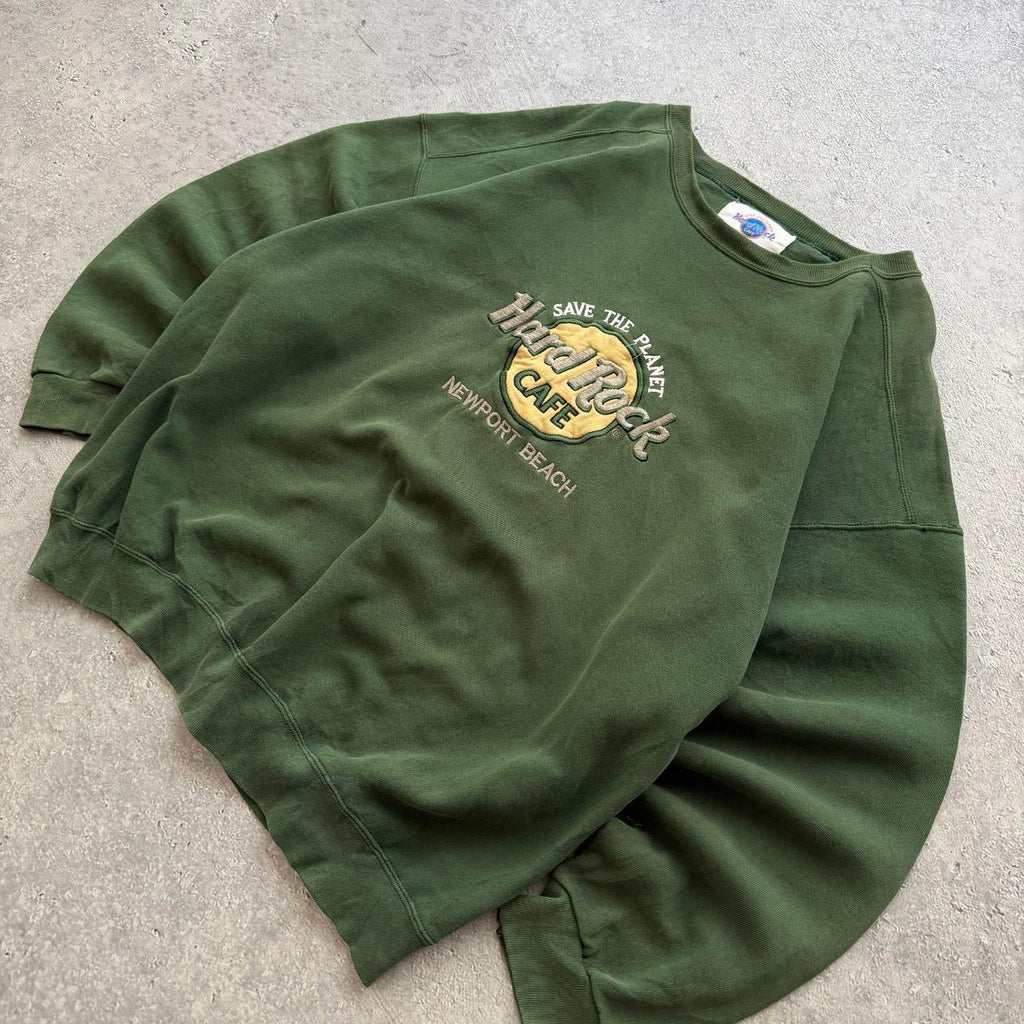 90's Hard Rock Cafe Sweater (Women's XL)