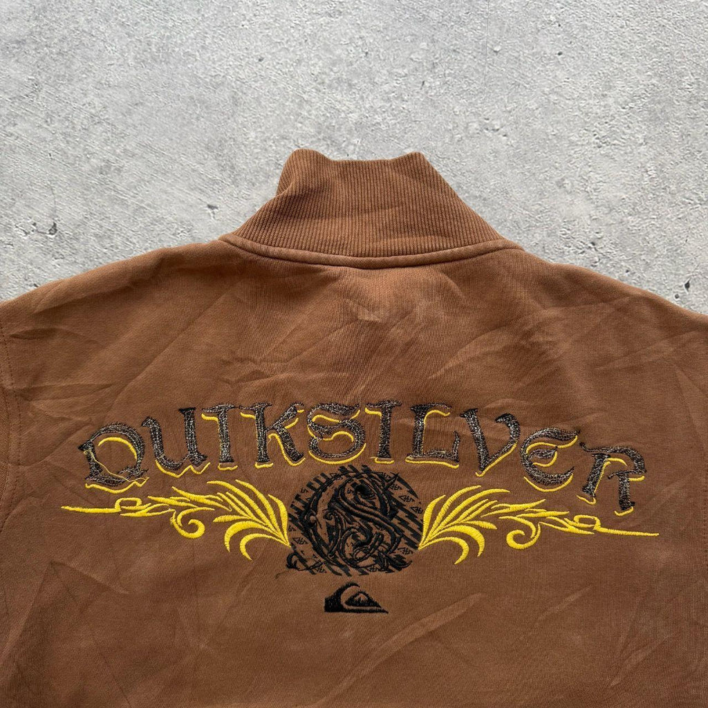 2000's Quiksilver Zip Sweater (M)