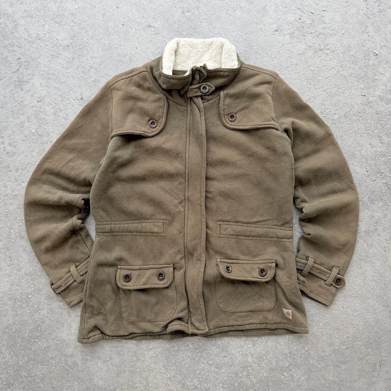Vintage Carhartt Sherpa Jacket (Women's L)