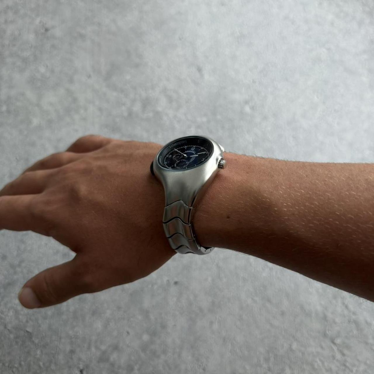 Y2K Style Twist Watch - Black Dial