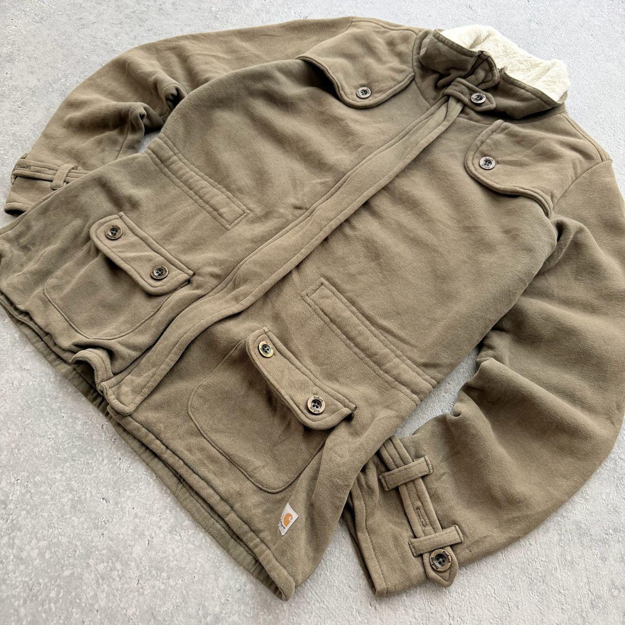 Vintage Carhartt Sherpa Jacket (Women's L)