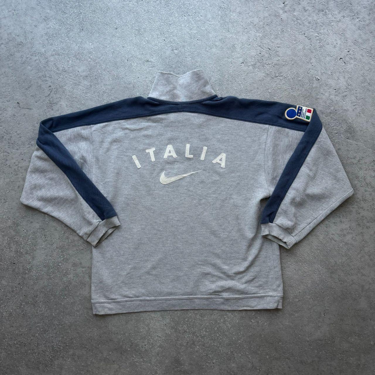 996-97 Italy Soccer Team Nike 1/4 Zip (M)