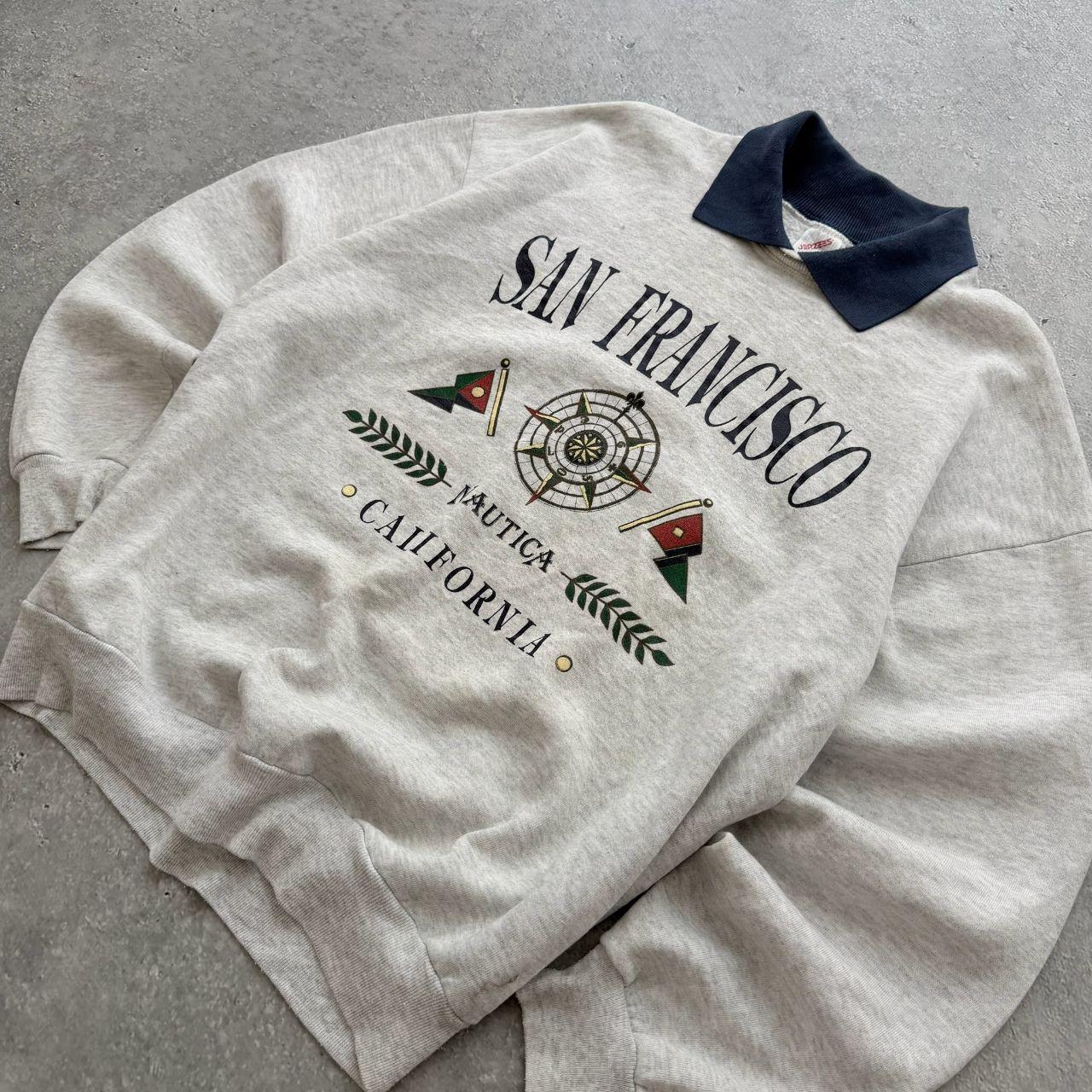 90's Graphic Sweater - Women's XL