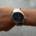 Y2K Style Twist Watch - Black Dial