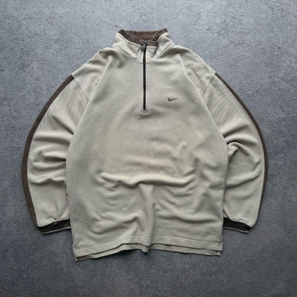 90's Nike Qtr Zip Sweater (M)