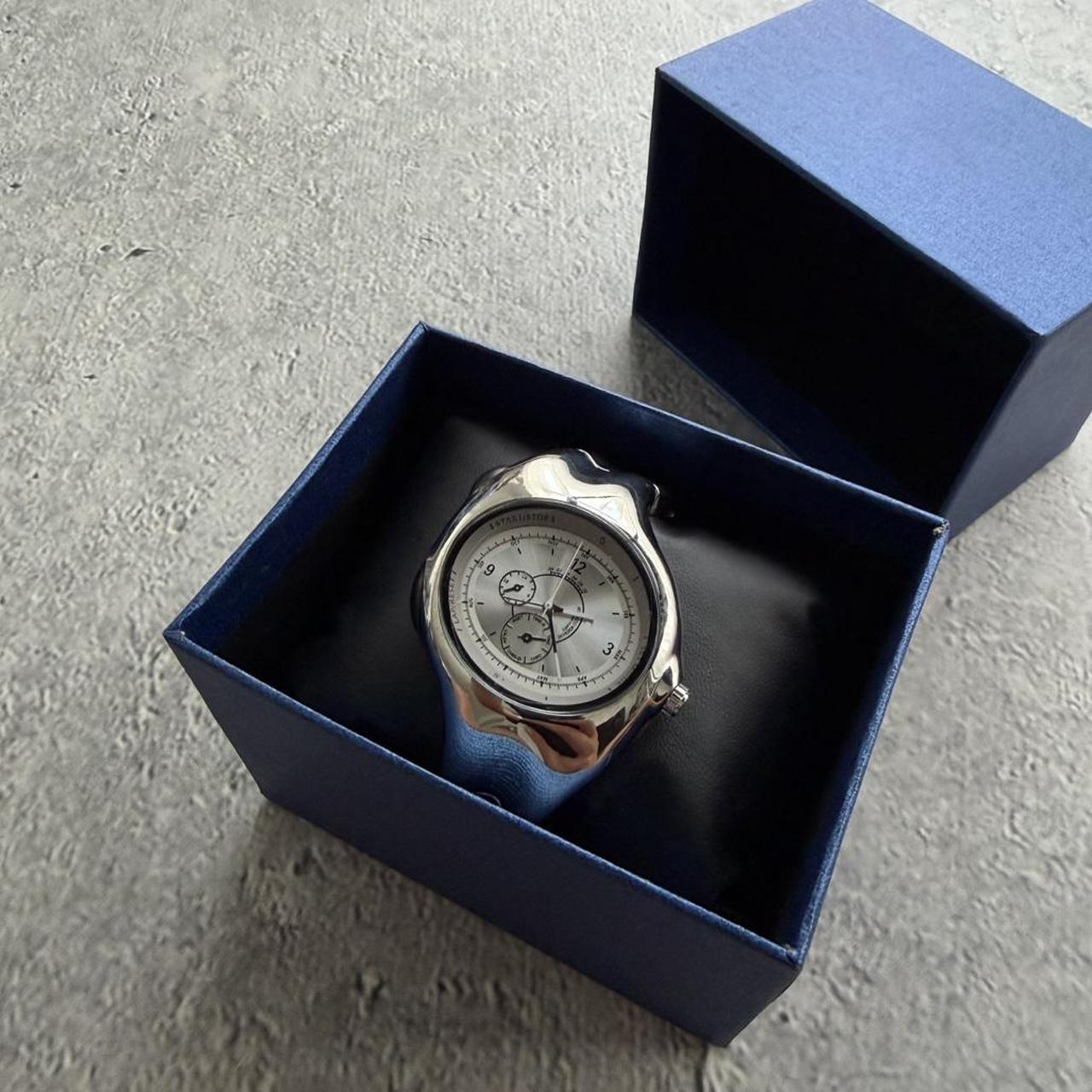 Y2K Style Twist Watch - White Dial